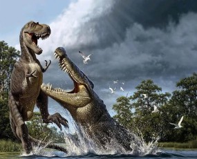 史前巨鱷——恐鱷