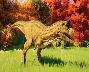 白堊紀傳奇：食肉牛龍，身披鱗片 “鎧甲” 的速度王者